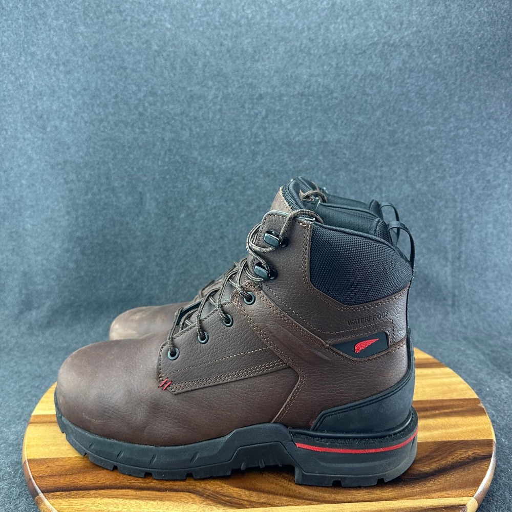 Red Wing IRONFLEX Mens Sz 11EE Waterproof Safety Toe Boots 2618 Extra Insoles - Picture 6 of 12